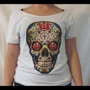 Day of the Dead Skeleton tee shirt